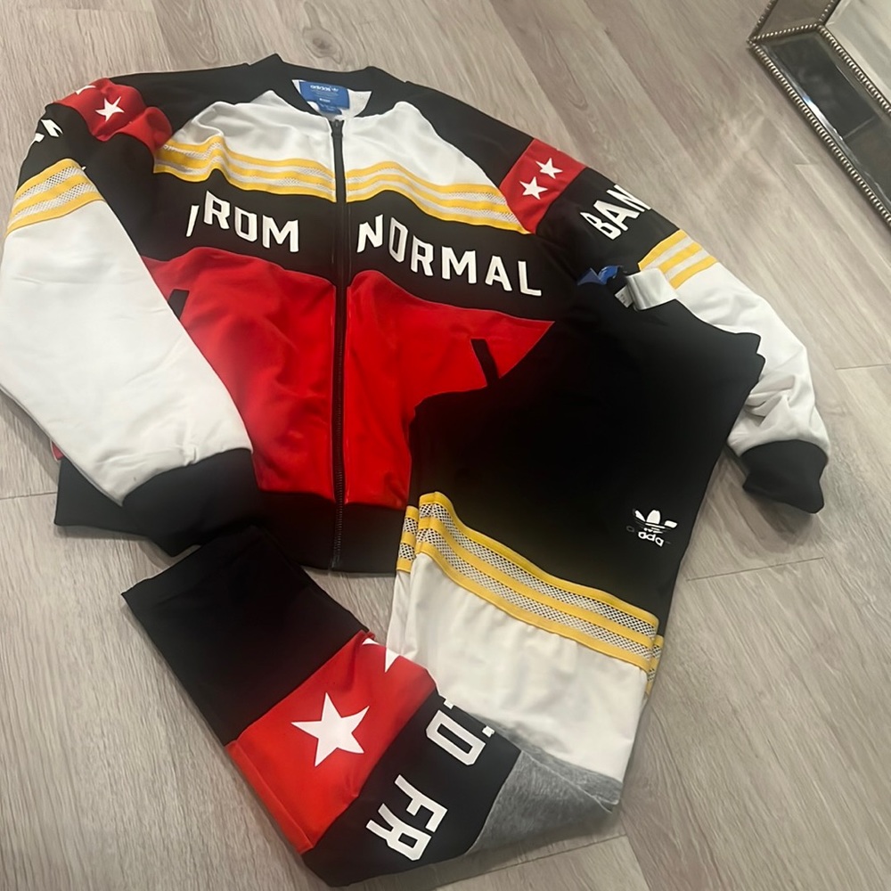 Tights legging set two piece Adidas track suit